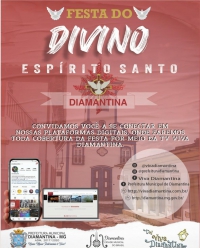 Tradicional Festa do Divino Espirito Santo em Diamantina é cancelada devido a Pandemia de COVID-19