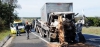 Com destino a Diamantina: motorista morre em batida entre dois caminhões na BR-040