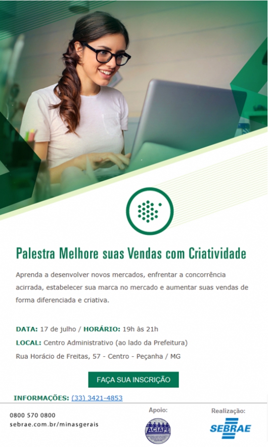 Peçanha vai sediar palestra gratuita sobre vendas voltada para o Microempreendedor Individual