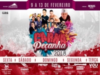 Peçanha é a primeira cidade da região a divulgar a programação do Carnaval 2018