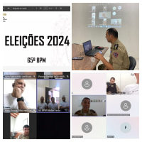 65º BPM capacita seus militares para atuarem nas Eleições 2024