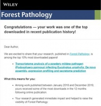 EDUCAÇÃO: Artigo de professora do IFMG campus São João Evangelista está entre as publicações mais baixadas da editora Wiley dos EUA