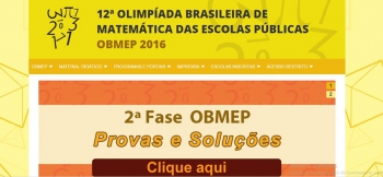 Estudantes já podem consultar provas e soluções da segunda fase da Obmep