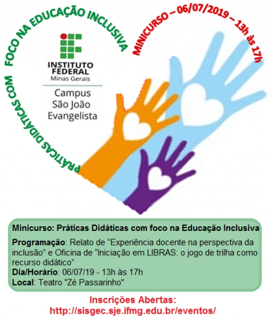 IFMG abre inscrições para minicurso sobre práticas didáticas