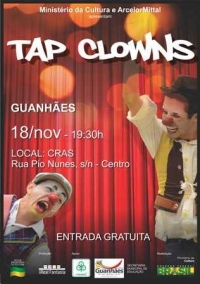 Peça “Tap Clowns” será apresentada em Guanhães