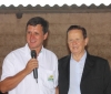 Presidente da Cooprovi, Alekes Le&atilde;o, ao lado do deputado Federal, Mauro Lopes
