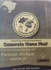 Maçonaria recolhe assinaturas para campanha &quot;Corrupção Nunca Mais&quot; em Guanhães