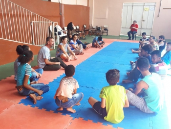 GUANHÃES: Usuários do CRAS ganham oficina de teatro