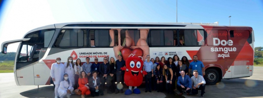 Minas Gerais ganha primeira unidade móvel de doação de sangue