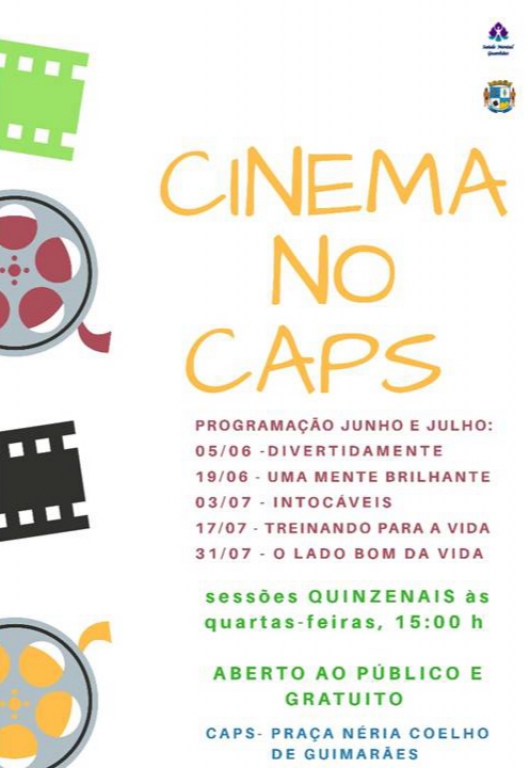 Cine CAPS estreia nesta quarta-feira em Guanhães