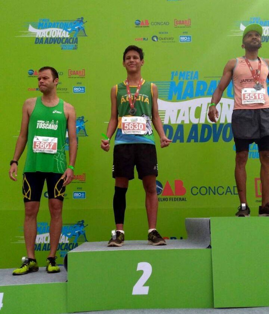 Esporte: Atleta da Equipe Águia fatura 2º Lugar Geral em competição nacional no Rio de Janeiro