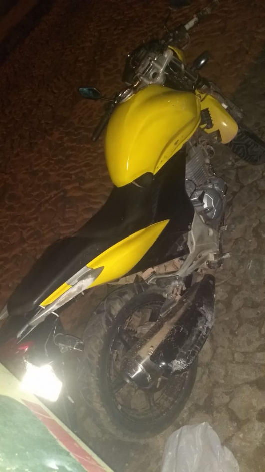Motocicleta furtada em Divinolândia de Minas é recuperada em Guanhães