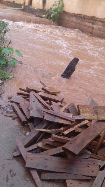 Volume de água se eleva e ultrapassa Barragem de Sabinópolis