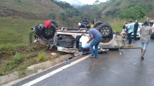 PRÓXIMO A FERROS: Caminhonete com índios de Carmésia se envolve em acidente e motorista morre na hora