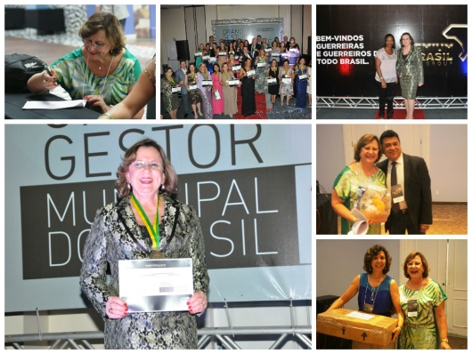 Secretária de Assistência Social de Guanhães é homenageada no Encontro Nacional de Gestores Municipais