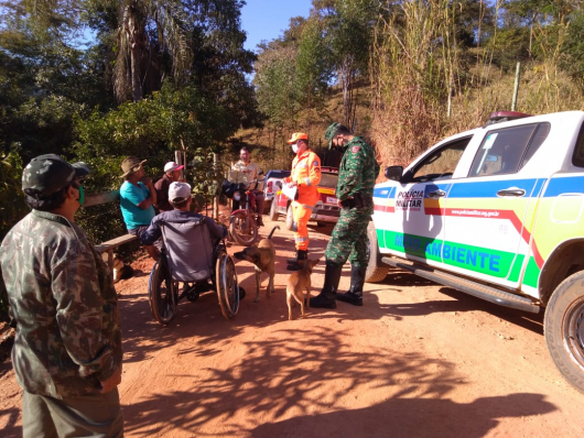 Polícia Militar de Meio Ambiente atua na prevenção de incêndios florestais em Guanhães