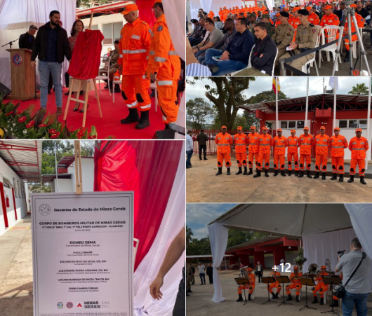 INAUGURAÇÃO DO POSTO AVANÇADO DO CBMMG EM GUANHÃES