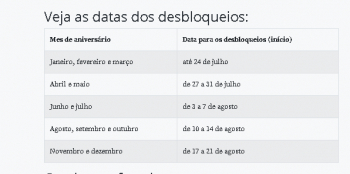 Caixa divulga orientação para desbloqueio de contas