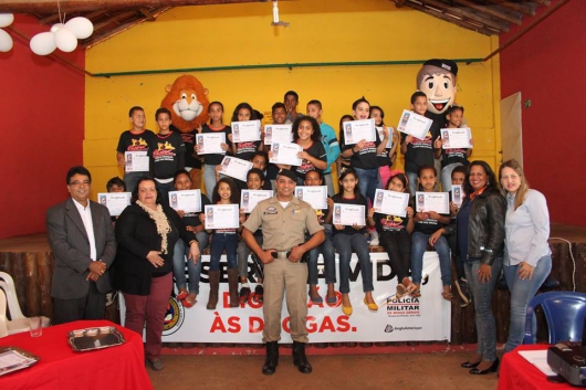 Polícia Militar realiza Formatura PROERD em Dom Joaquim