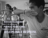 Escola municipal oferece aulas de capoeira para os alunos em Dores de Guanhães
