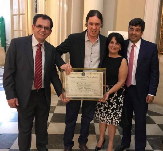 CULTURA: Membro da Academia Brasileira de Letras, com origens em Conceição do Mato Dentro, recebe título de Cidadão Carioca