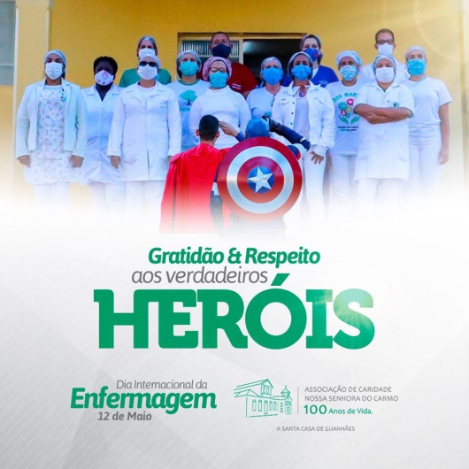 GRATIDÃO E RESPEITO:  Enfermeiros do H.I.C recebem homenagem inusitada no Dia Internacional da Enfermagem