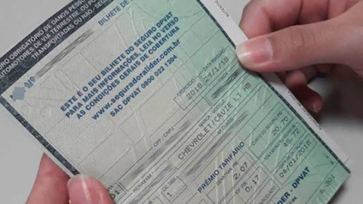 Motorista não pagará seguro DPVAT pelo segundo ano seguido