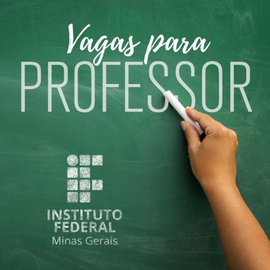 IFMG SJE está com inscrições abertas para Processo Seletivo para contratação de professor substituto nas áreas de Agronomia e Filosofia/Sociologia