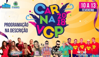 Prefeitura de Virginópolis divulga programação do Carnaval 2018