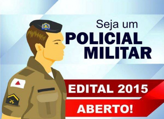 Polícia Militar abre concurso para 1.410 vagas; inscrições vão até 18 de junho