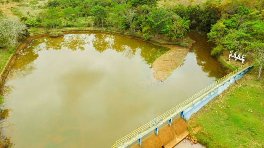 Imagem recente do Manancial de Captação do SAAE Guanhães