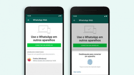 Login no WhatsApp Web terá autenticação por biometria