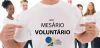 Inscri&ccedil;&otilde;es para quem deseja ser mes&aacute;rio volunt&aacute;rio nas elei&ccedil;&otilde;es de 2022 est&atilde;o abertas