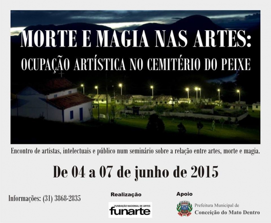 Conceição do Mato Dentro: Seminário ‘Morte e Magia’ no Cemitério do Peixe segue até domingo