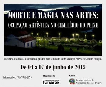 Conceição do Mato Dentro: Seminário ‘Morte e Magia’ no Cemitério do Peixe segue até domingo