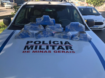 TRÁFICO DE DROGAS: Três suspeitos são detidos com 8 kg de maconha em Governador Valadares