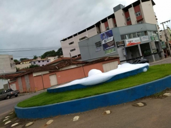 “Fonte ensaboada”: Prefeitura de Guanhães registra boletim de ocorrência contra ato de vandalismo