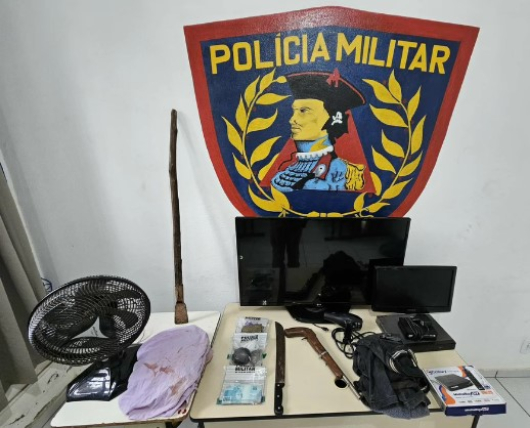 POLÍCIA MILITAR DE SÃO JOÃO EVANGELISTA PRENDE AUTOR DE TENTATIVA DE LATROCÍNIO CONTRA UM IDOSO DE 81 ANOS