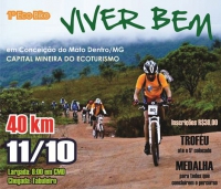 40 KM: Conceição do Mato Dentro promove o 1º Eco Bike Viver Bem
