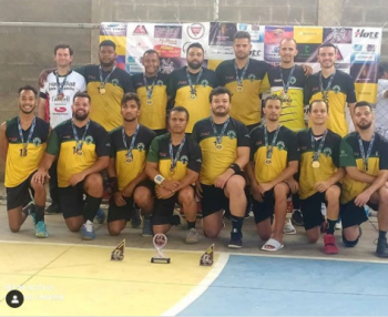 ESPORTE: Após oito meses sem jogos, equipe do Brutos Handebol Clube - Guanhães, conquista 3º lugar na Copa Mildred, realizada em Timóteo