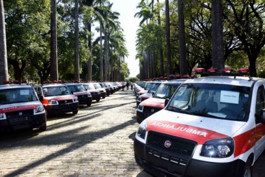 Paulistas e Conceição do Mato Dentro estão entre as cidades contempladas com ambulâncias pelo Governo de Minas
