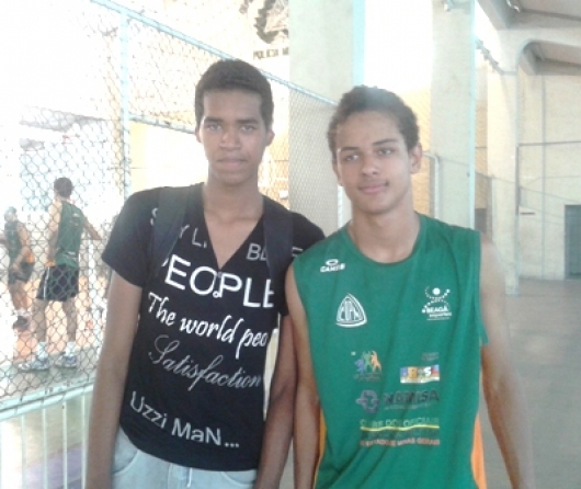 Valter e Gleysson treinaram juntos