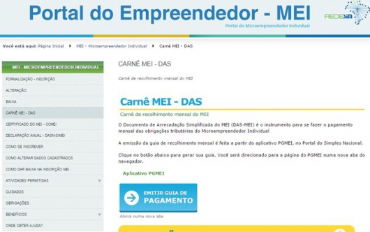 Boleto do MEI não será mais entregue via correio