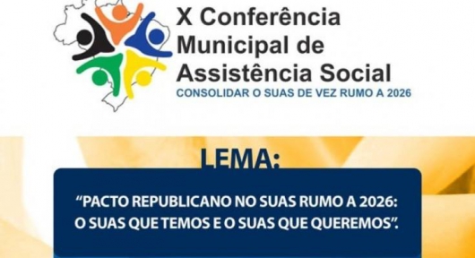 X Conferência Municipal de Assistência Social acontece nesta terça-feira em Guanhães