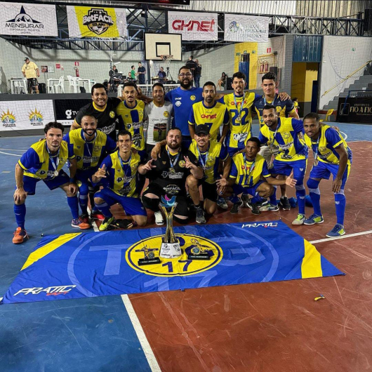 9x8: Turma do Golaço é a equipe campeã do Troféu Guanhães de Futsal