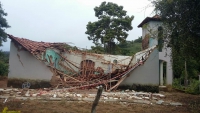 Capela da Igreja Católica desaba em São Sebastião do Maranhão