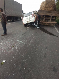 Acidente envolvendo outro carro da saúde de Virginópolis deixa um morto e dois feridos na saída de Belo Horizonte