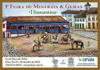 UFVJM vai realizar 1ª Feira de Minerais e Gemas de Diamantina