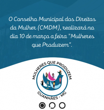 Conselho Municipal dos Direitos da Mulher vai realizar feira “Mulheres que Produzem”