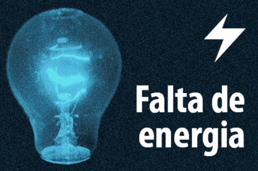 Falta de energia acomete todos os bairros de Guanhães na manhã desta quarta